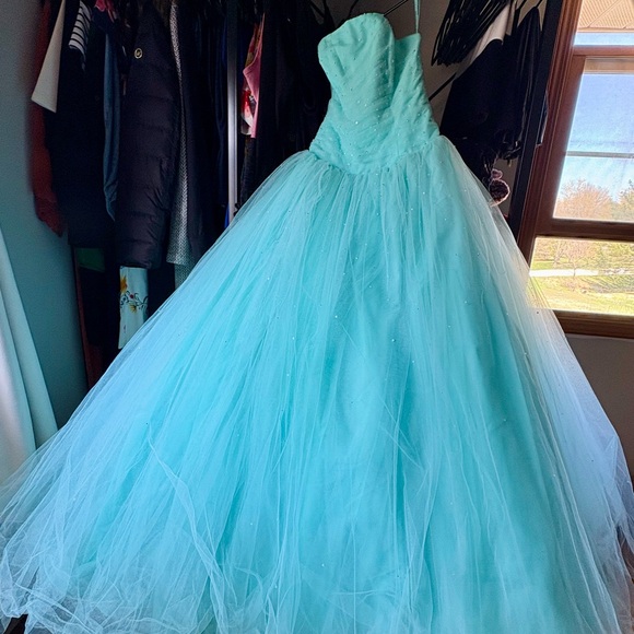 Floor length Prom Ball Gown - Picture 3 of 3